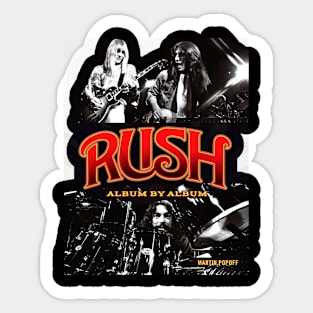 Rush band Sticker